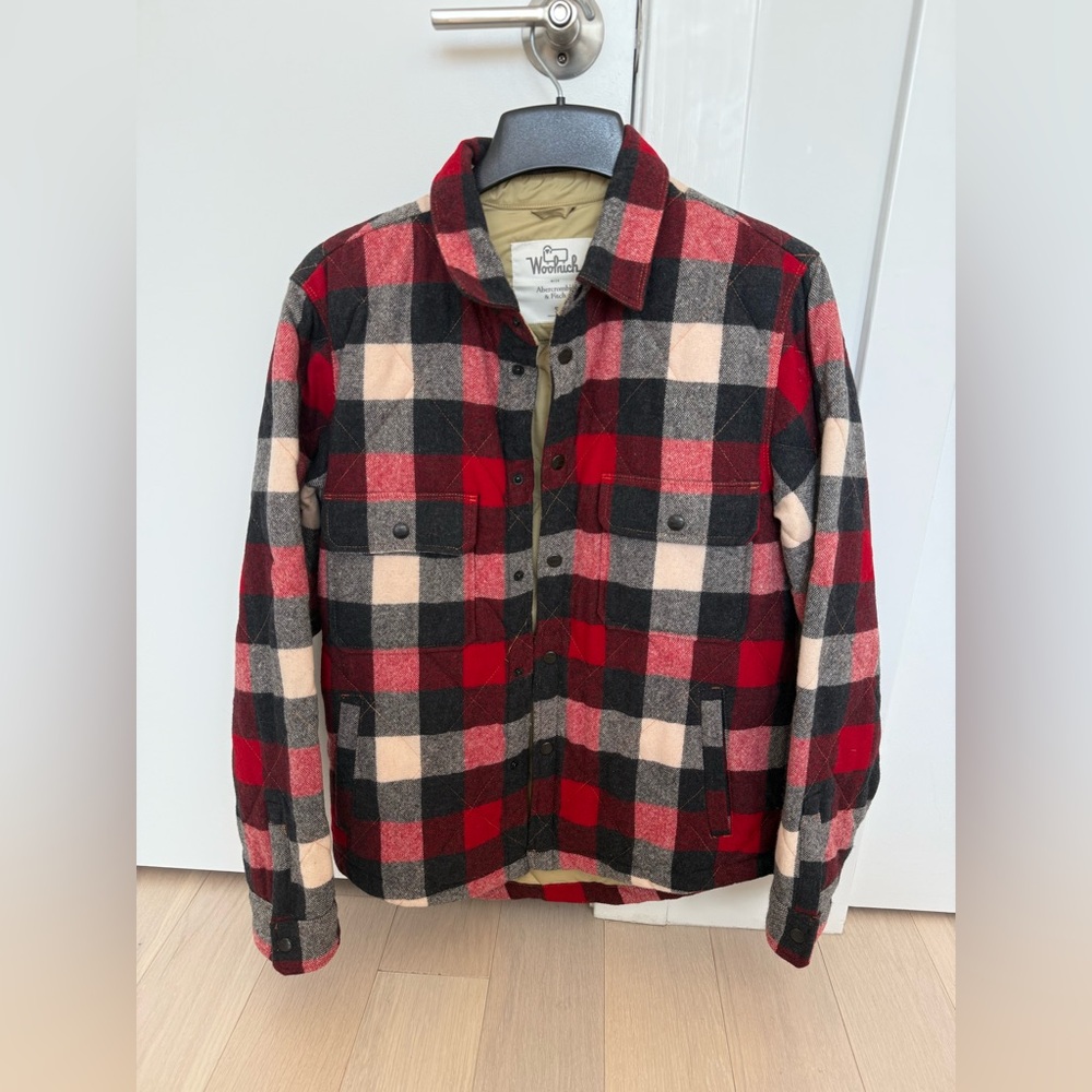 Woolrich x Abercrombie limited edition wool jacket
